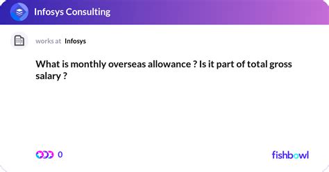 monthly overseas allowance canada infosys.